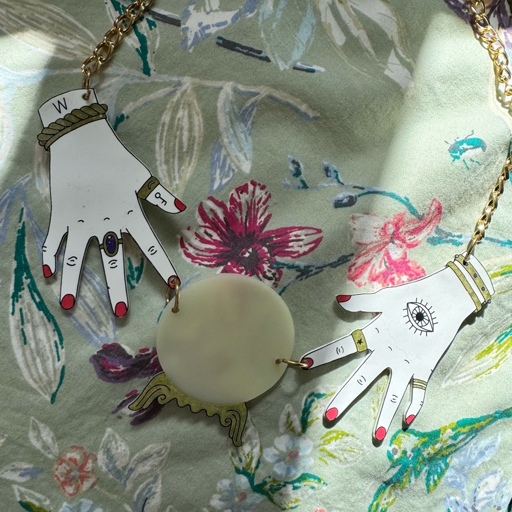 Eclectic Fortune Teller Necklace